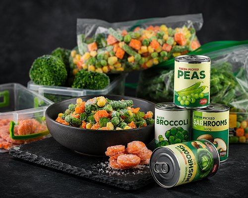 Frozen Veg & Canned